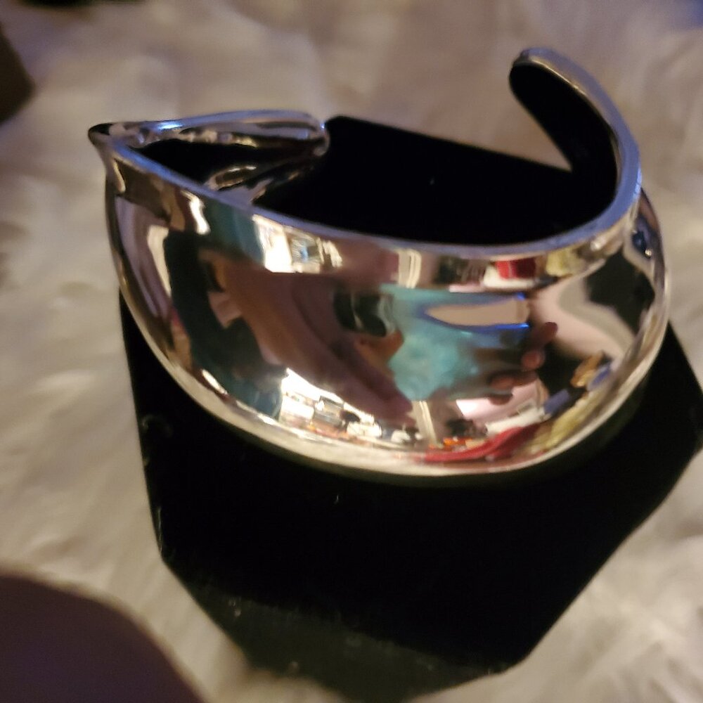 RLM Soho "HEAVY" SILVER BANGLE BRACELET